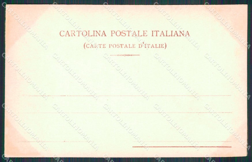 Militari Regio Polverificio Liri Santa Barbara Festeggiamenti cartolina XB6246 – retro