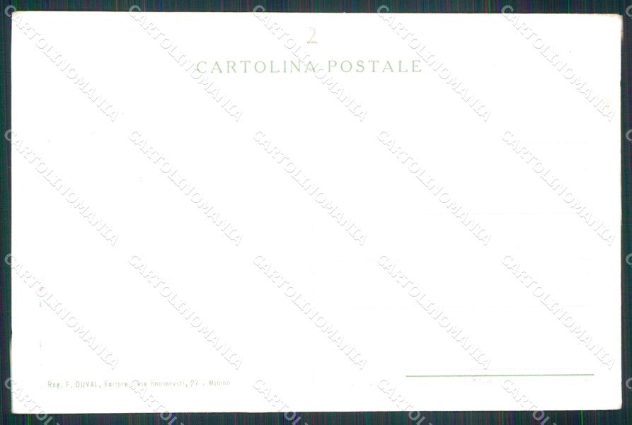 Militari 15° Regg. Artiglieria da Campagna Alpini Cenni ABRASA cartolina XB6262 – retro