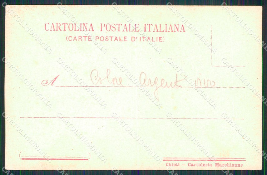 Militari XI° Reggimento Artiglieria cartolina XB6278 – retro