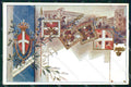 Militari 9° Reggimento Artiglieria Pavia cartolina XB6293 – fronte