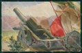 Militari 4° Reggimento Artiglieria Pesante 1929 cartolina XB6297 – fronte