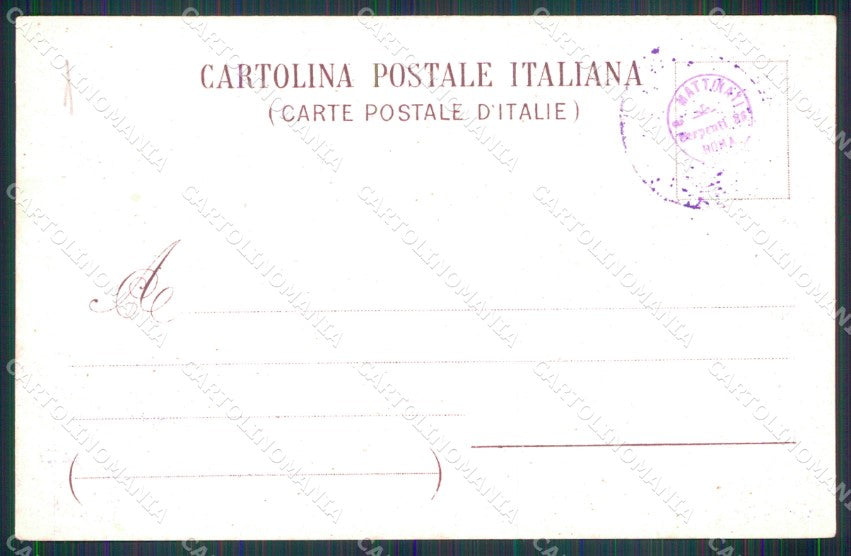 Militari 13° Reggimento Artiglieria Rinaldi cartolina XB6318 – retro
