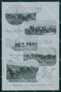 Militari 3° Regg. Artiglieria Poligono Tiro Porto Corsini Foto cartolina XB6326 – fronte