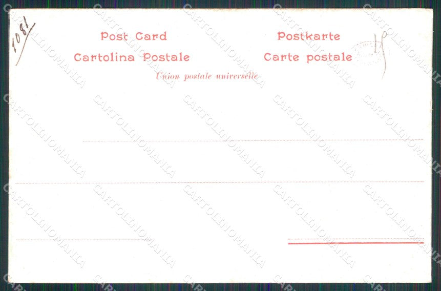 Militari 3° Regg. Artiglieria Poligono Tiro Porto Corsini Foto cartolina XB6326 – retro