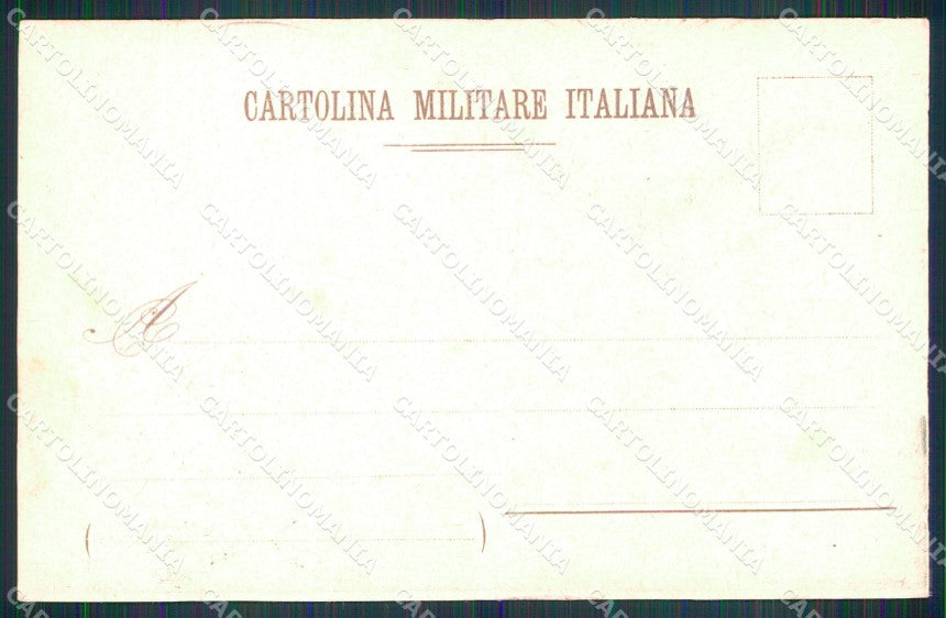 Militari Direzione d'Artiglieria di Messina cartolina XB6348 – retro