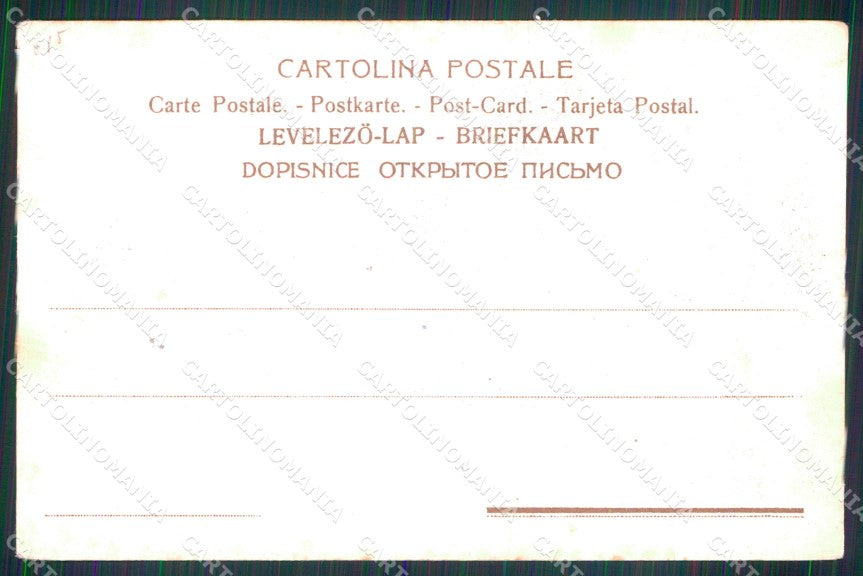 Militari 4° Reggimento Artiglieria da Campagna ABRASA cartolina XB6390 – retro
