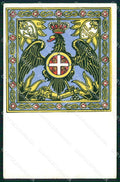 Militari 8° Reggimento Artiglieria Pesante Campale Roma Boeri cartolina XB6396 – fronte