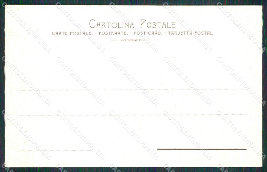 Militari Reggimenti Artiglieria cartolina XB6401 – retro