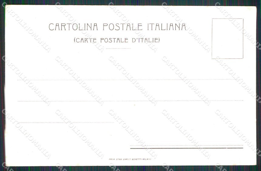 Militari 8° Reggimento Artiglieria da Campagna cartolina XB6402 – retro