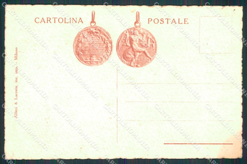 Militari 3° Reggimento Artiglieria da Campagna Gorizia cartolina XB6418 – retro