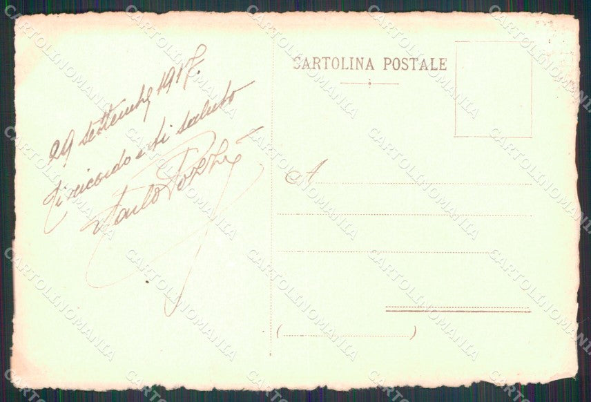 Militari 27° Reggimento Artiglieria da Campagna 1917 cartolina XB6426 – retro