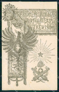 Militari Sezione Staccata Artiglieria di Treviso cartolina XB6428 – fronte