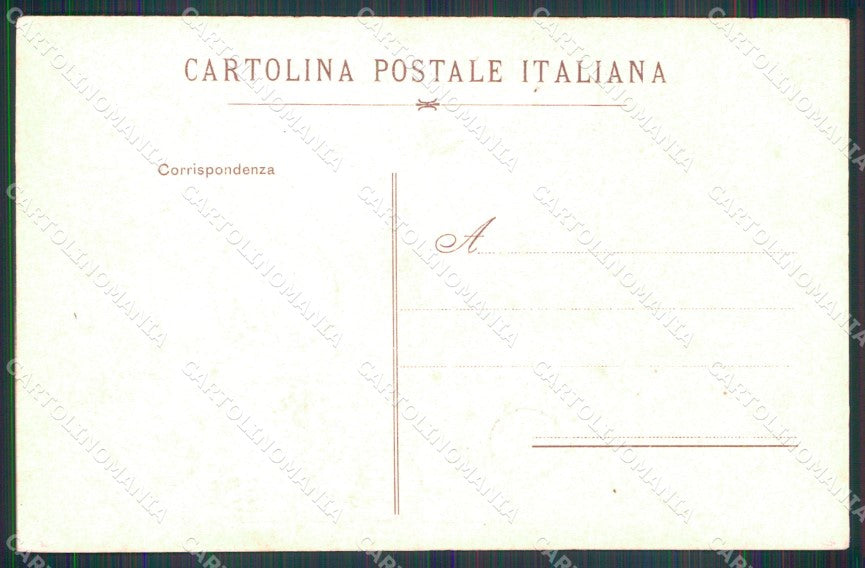 Militari Artiglieria Polverificio sul Liri Tricolore cartolina XB6431 – retro