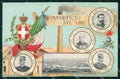 Militari Artiglieria Polverificio sul Liri Tricolore cartolina XB6432 – fronte
