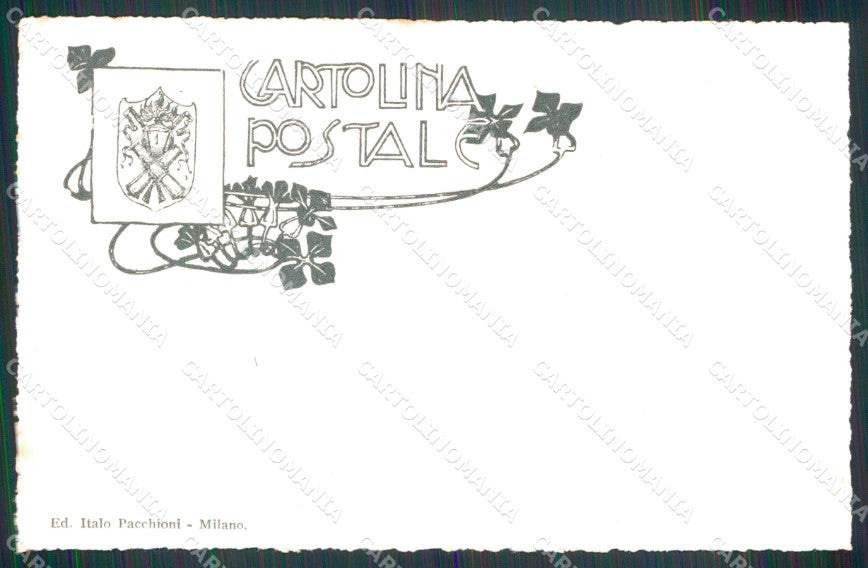 Militari 1° Reggimento Artiglieria Fortezza cartolina XB6466 – retro