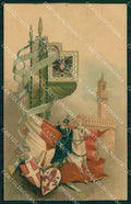 Militari 19° Reggimento Artiglieria da Campagna Firenze cartolina XB6505 – fronte