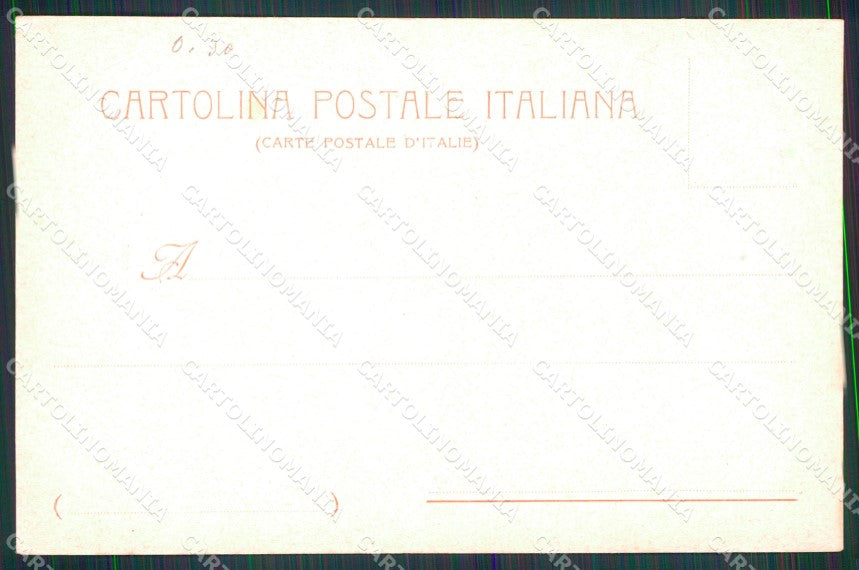 Militari 2° Reggimento Artiglieria da Costa Spezia cartolina XB6512 – retro