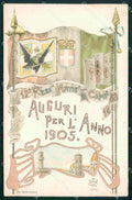 Militari 19° Reggimento Artiglieria Firenze 1905 cartolina XB6523 – fronte