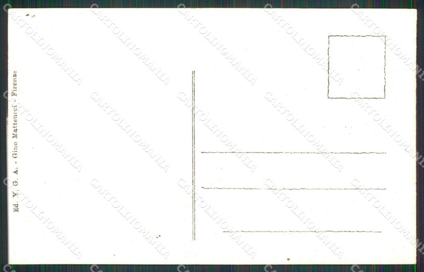 Militari 19° Reggimento Artiglieria cartolina XB6529 – retro