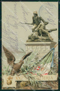 Militari 22° Reggimento Artiglieria Palermo Batteria Masotto cartolina XB6555 – fronte