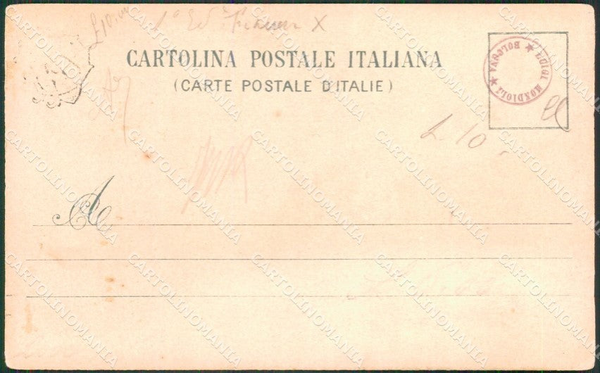 Militari 22° Reggimento Artiglieria Palermo Masotto STRAPPINO cartolina XB6559 – retro
