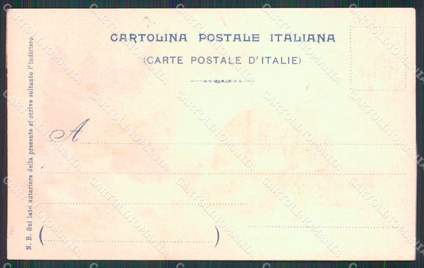 Militari 19° Reggimento Artiglieria Firenze cartolina XB6564 – retro
