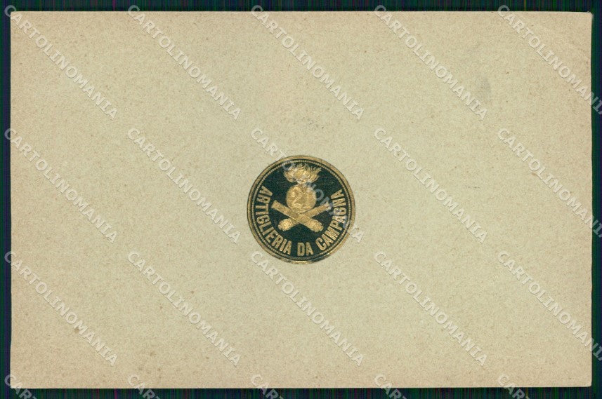 Militari 21° Reggimento Artiglieria cartolina XB6568 – fronte