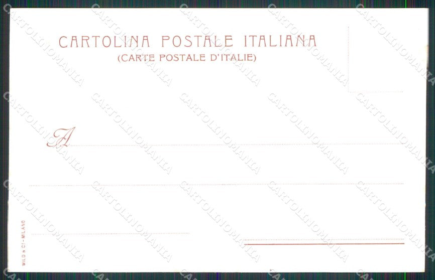 Militari 21° Reggimento Artiglieria cartolina XB6569 – retro