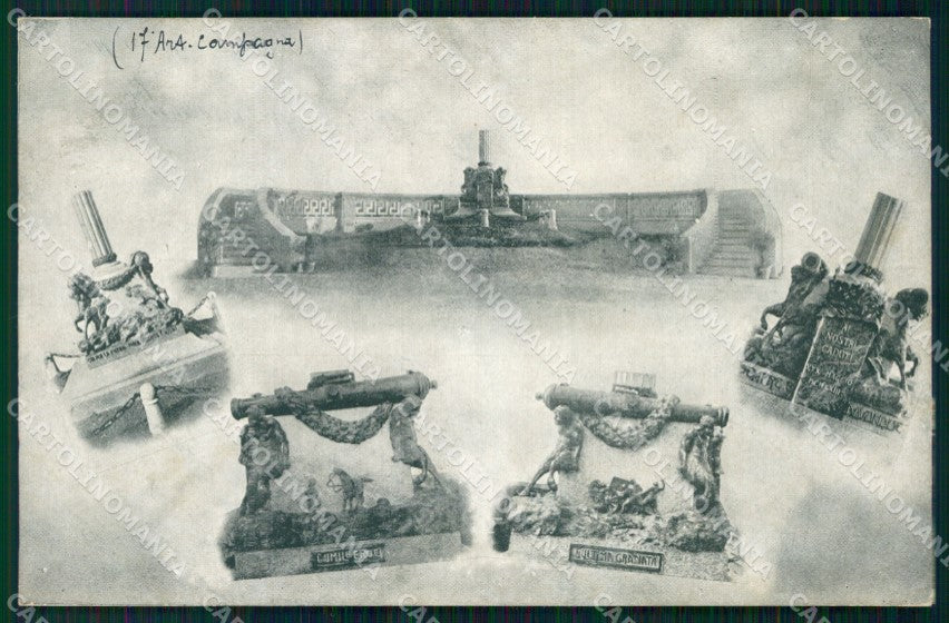 Militari 17° Reggimento Artiglieria da Campagna Novara cartolina XB6584 – fronte