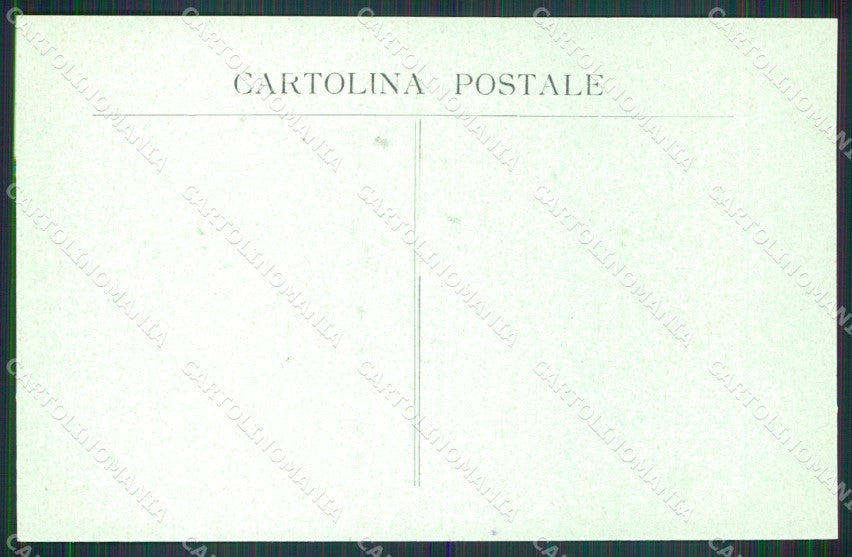 Militari Reggimento Artiglieria Costa Genova 7ª Compagnia 1906 cartolina XB6600 – retro