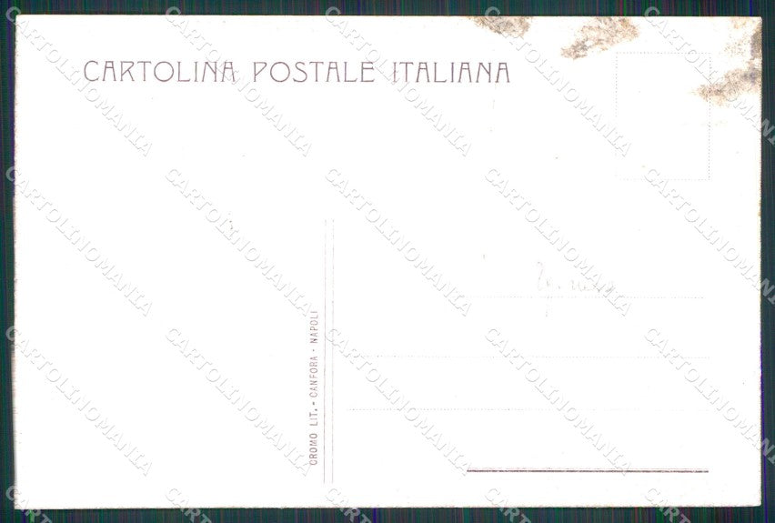 Militari 36° Reggimento Artiglieria Messina Caltanisetta cartolina XB6605 – retro