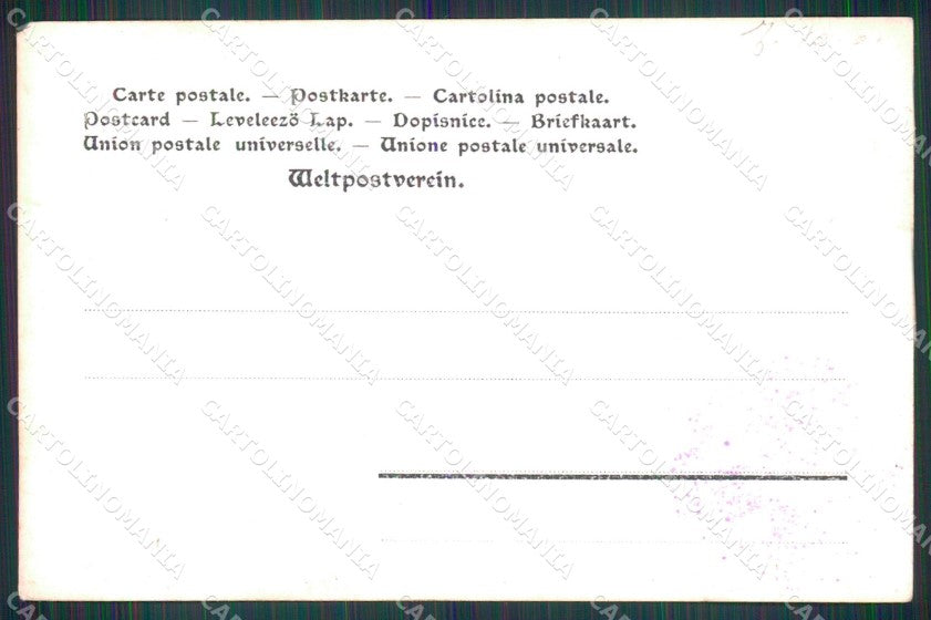 Militari Brigata Artiglieria Costa Spezia Foto cartolina XB6622 – retro