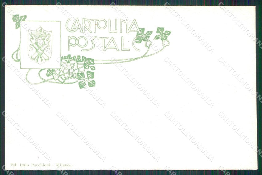 Militari 1° Reggimento Artiglieria da Fortezza cartolina XB6627 – retro
