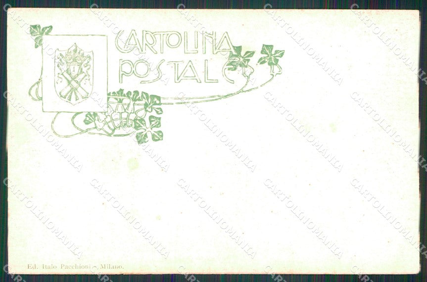 Militari 1° Reggimento Artiglieria da Fortezza cartolina XB6628 – retro