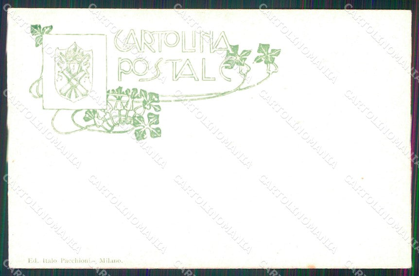 Militari 1° Reggimento Artiglieria da Fortezza cartolina XB6629 – retro
