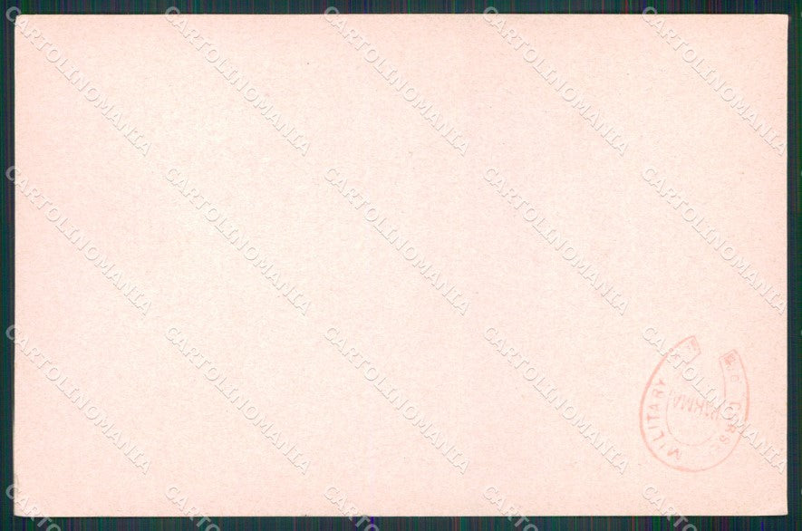 Militari 1° Reggimento Artiglieria da Fortezza cartolina XB6646 – retro