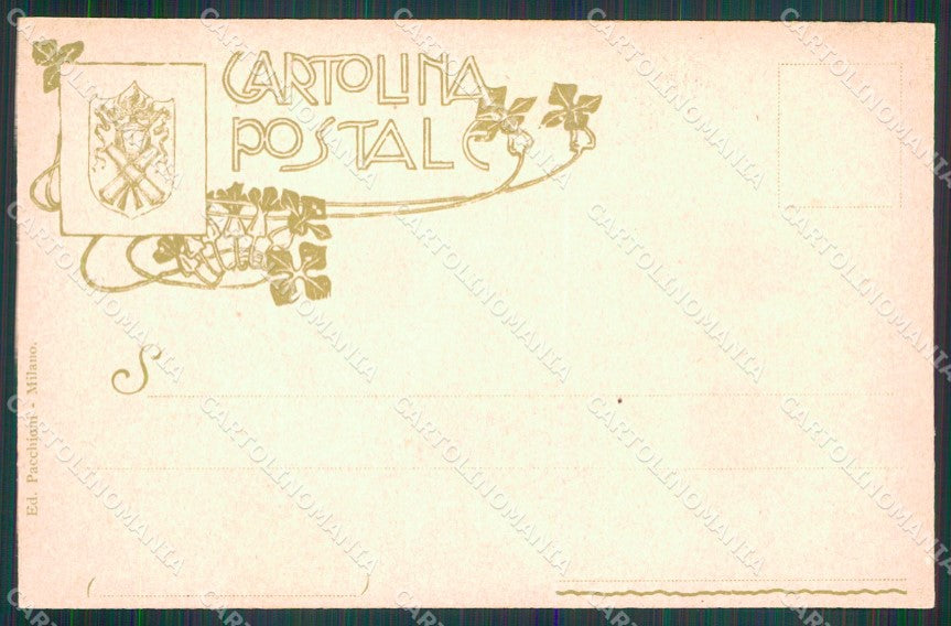 Militari 1° Reggimento Artiglieria Fortezza cartolina XB6653 – retro