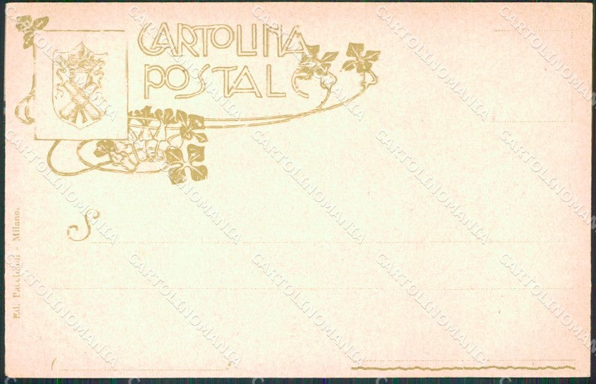 Militari 1° Reggimento Artiglieria da Fortezza cartolina XB6660 – retro