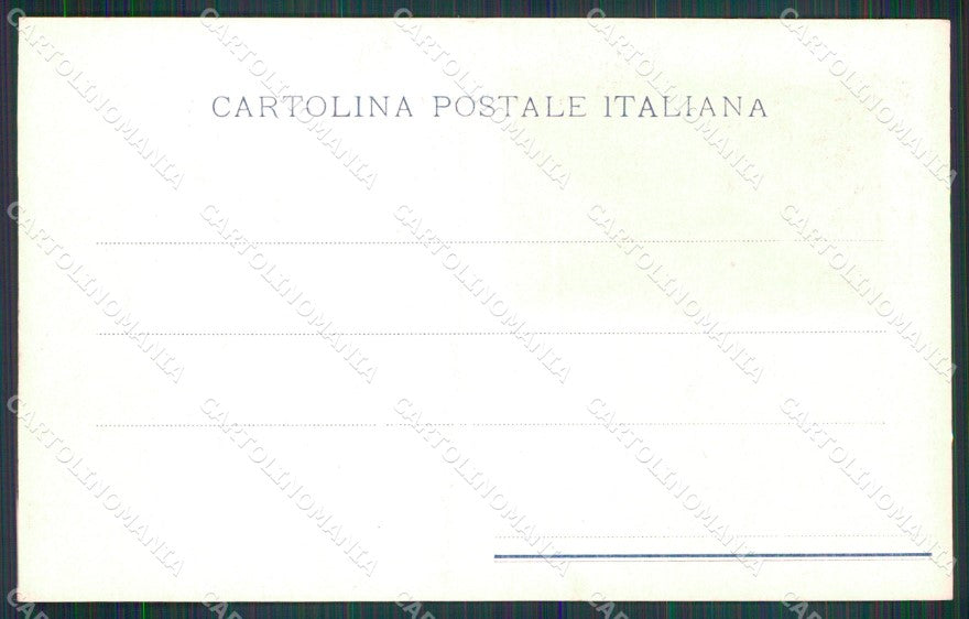 Militari 1° Reggimento Artiglieria da Fortezza cartolina XB6663 – retro