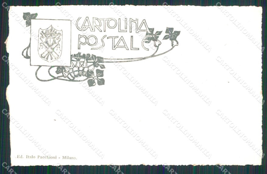 Militari 1° Reggimento Artiglieria da Fortezza cartolina XB6671 – retro