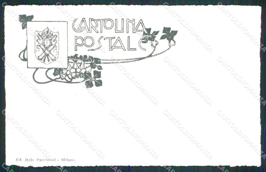 Militari 1° Reggimento Artiglieria da Fortezza cartolina XB6681 – retro