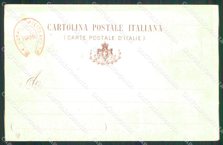 Militari 2° Reggimento Artiglieria da Fortezza Alessandria cartolina XB6683 – retro