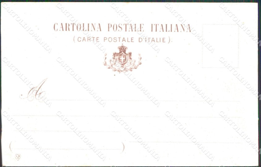 Militari 2° Reggimento Artiglieria da Fortezza Alessandria cartolina XB6685 – retro