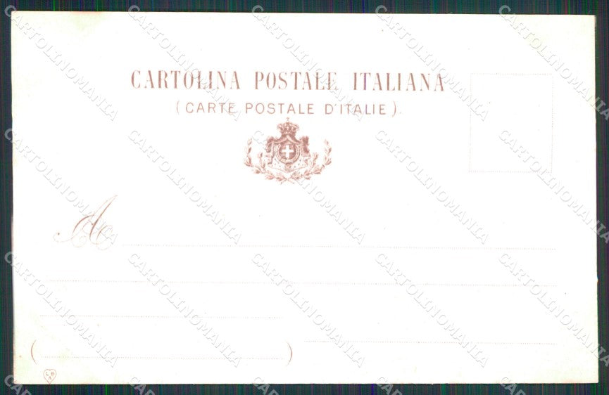 Militari 2° Reggimento Artiglieria da Fortezza Alessandria cartolina XB6687 – retro