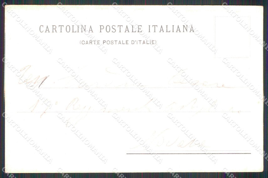 Militari 17° Reggimento Artiglieria da Campagna Novara cartolina XB6708 – retro