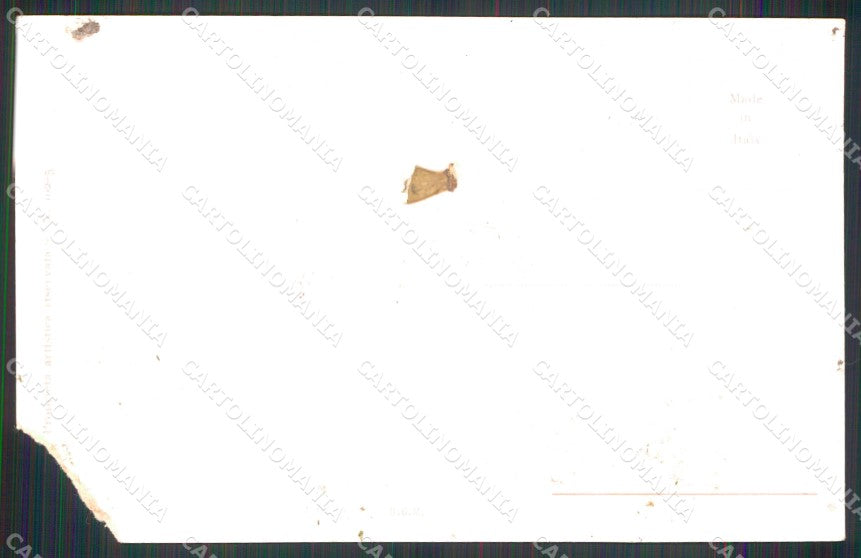Croce Rossa CRI Infermiera Nurse Soldato Buzzini ANGOLO ROTTO cartolina XB6731 – retro