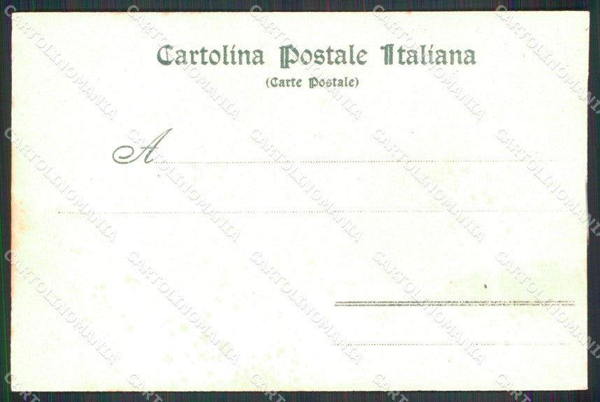 Militari 1° Reggimento Artiglieria da Fortezza 5ª Brigata cartolina XB6732 – retro