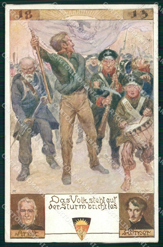 Militari Propaganda Schutz Deutscher Schulverein 499 cartolina XB6749 – fronte