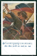 Militari Propaganda K. F. Gsur Deutscher Schulverein 1377 cartolina XB6753 – fronte