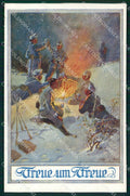 Militari Propaganda Treue um Treue Deutscher Schulverein 677 cartolina XB6755 – fronte